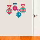 Adesivo De Parede Enfeite De Natal 2-eg 108x100cm