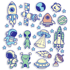 Adesivo De Parede Espaço Viagem Espacial