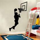 Adesivo De Parede Esportes Basquete Modelo 6-m 35x58cm