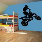 Adesivo De Parede Esportes Motocross-m 58x54cm