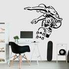 Adesivo De Parede Esportes Skatista Sk8-es 98x98cm