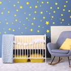 Adesivo De Parede Estrelas Amarelas 180un