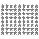 Adesivo De Parede Estrelas Prata 54un