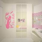 Adesivo De Parede Eu Amo Ballet 2-m 30x60cm