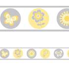 Adesivo De Parede Faixa Floral 9