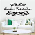 Adesivo De Parede Família É Tudo De Bom-g 141x68cm
