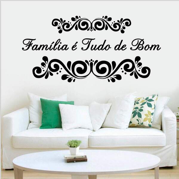 Adesivo De Parede Família É Tudo De Bom-g 141x68cm