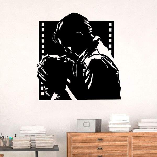 Adesivo De Parede Filme E O Vento Levou-m 60x60cm