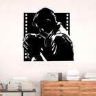 Adesivo De Parede Filme E O Vento Levou-p 50x50cm