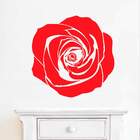 Adesivo De Parede Flor Rosa-m 48x48cm