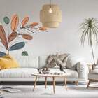 Adesivo De Parede Folhas Coloridas-gig 100x154cm