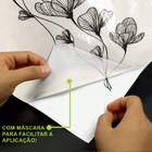 Adesivo De Parede Folhas Contemporâneo 06-gig 100x233cm