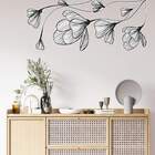 Adesivo De Parede Folhas Contemporâneo 06-gig 100x233cm