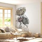 Adesivo De Parede Folhas Contemporâneo 08-g 100x55cm