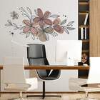 Adesivo De Parede Folhas Contemporâneo 10-eg 65x134cm