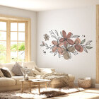 Adesivo De Parede Folhas Contemporâneo 10-p 31x64cm