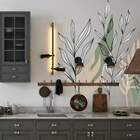 Adesivo De Parede Folhas Contemporâneo -eg 85x80cm