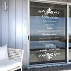 Adesivo De Parede Frase Bem Vindo-p 55x130cm