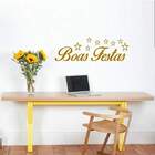 Adesivo De Parede Frase Boas Festas-p 48x15cm