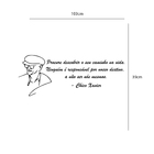 Adesivo De Parede Frase Chico Xavier