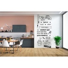Adesivo De Parede Frase Confeitaria Medidas:30 X 70 Cm