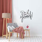 Adesivo De Parede Frase Do It For Yourself Decoração Escritór