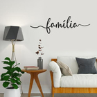 Adesivo De Parede Frase Família