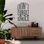 Adesivo De Parede Frase Motivacional Inglês Don´t Forget To S