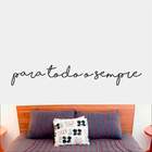 Adesivo De Parede Frase Para Todo Sempre 3-g 200x32cm
