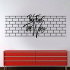 Adesivo De Parede Frase Pink Floyd-es 210x100cm