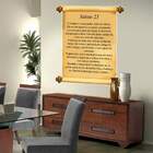 Adesivo De Parede Frase Salmos 23-eg 95x95cm