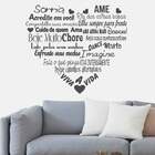 Adesivo De Parede Frase Sorria Acredite Em Você-eg 98x110cm