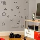 Adesivo De Parede Games Retrô Atari-eg 98x98cm