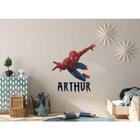 Adesivo De Parede Homem Aranha Personalizado Medidas:50 X 55