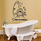 Adesivo De Parede Hora Do Banho-p 38x50cm