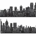 Adesivo De Parede Horizonte Urbano