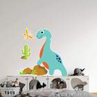 Adesivo De Parede Infantil Baby Dino 02-eg 85x88cm