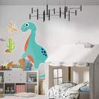 Adesivo De Parede Infantil Baby Dino 02-p 55x57cm