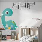 Adesivo De Parede Infantil Baby Dino Verde-p 55x43cm