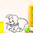 Adesivo De Parede Infantil Baby Dumbo - Médio 48x39cm