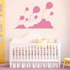 Adesivo De Parede Infantil Balões E Nuvens Mod. 1 - Grande 10