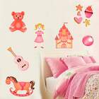 Adesivo De Parede Infantil Brinquedos De Menina - Pequeno 52x
