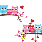 Adesivo de Parede Infantil Corujinha Baby