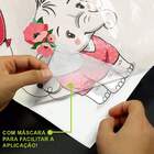 Adesivo De Parede Infantil Elefantinha Com Balão-eg 85x70cm