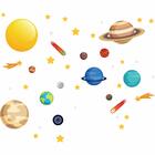 Adesivo De Parede Infantil Espaço Sistema Solar