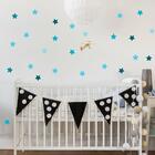 Adesivo De Parede Infantil Estrelas Azul