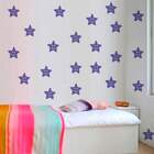 Adesivo De Parede Infantil Estrelas - Tamanho Único 9x9cm (50