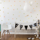 Adesivo de Parede Infantil Estrelas Verdes 54un