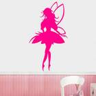 Adesivo De Parede Infantil Fada Modelo 1 - Extra Grande 60x11