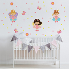 Adesivo de Parede Infantil Fadas
